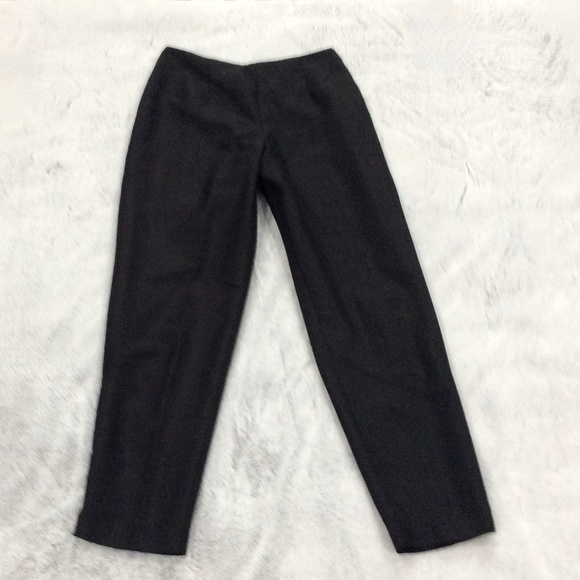 Worthington Petite *BLACK* Slacks with Side Zip Closure - Picture 1 of 8
